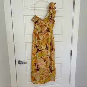 Collective concepts one shoulder summer dress
